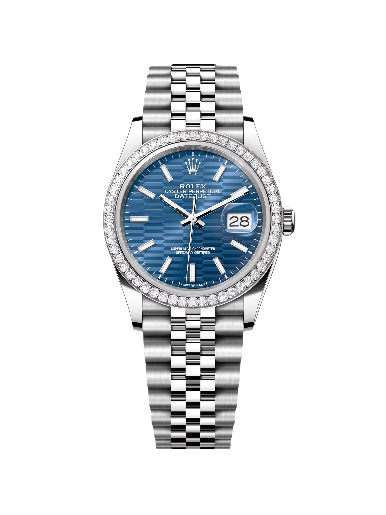 29B80858-E24F-E410-934F-A70C8967653E.png Rolex Datejust 36mm 126284 Blue Dial Jubilee Bracelet - Image 1