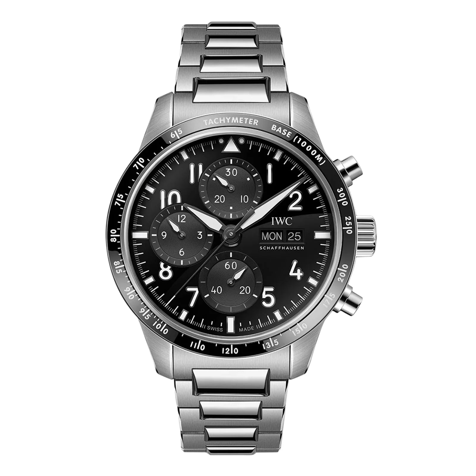 2A2F75E8-ED92-BA4D-DFF2-BF62F9E5116A.jpg IWC Pilot Performance Chronograph 41mm AMG Mens Watch Black Titanium IW388304 - Image 1