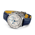Breitling Navitimer B01 Chronograph 41 Silver Dial Blue Strap AB0139A71G1P1 - Image 3