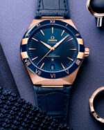 Omega Constellation Gents' Selection 41mm Blue Dial Sedna™ 18k Rose Gold Strap 131.63.41.21.03.001 - Image 4