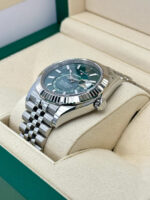 Rolex  Sky-Dweller 42mm 336934-0002 Stainless Steel Green Dial Oyster - Image 3