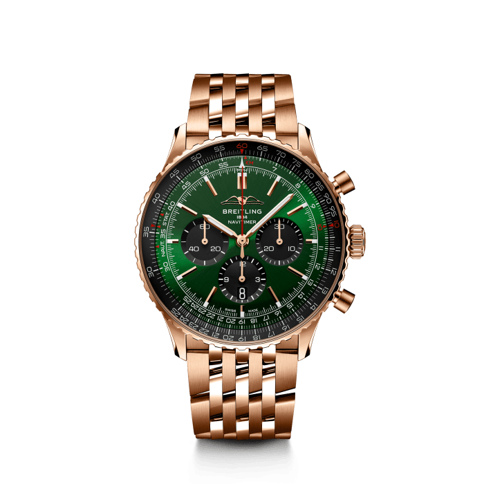 2BF62C41-E432-A122-FD52-87753E723235.png Breitling Navitimer B01 Chronograph 46 RB0137241L1R1 - Image 1