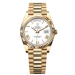 Rolex Day-Date President 40mm Yellow Gold White Roman Dial - 228238