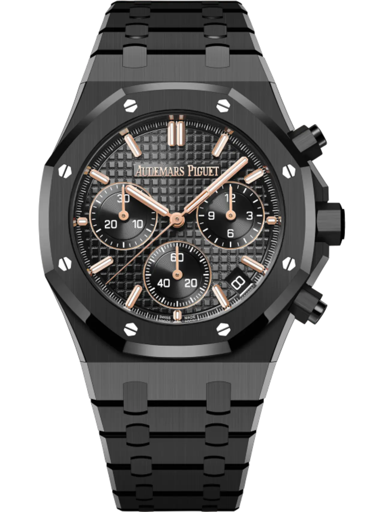 2C046A8C-AAA6-5A0D-6778-0BF2415DBD9E.png Audemars Piguet ROYAL OAK Black Ceramic CHRONOGRAPH 41mm - Image 1