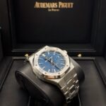 Audemars Piguet Royal Oak Selfwinding Blue dial, 37mm, Stainless steel, 15450ST.OO.1256ST.03