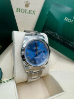 Rolex  Datejust 41mm 126334 Blue Roman Oyster Stainless Steel Men’s Watch - Image 12
