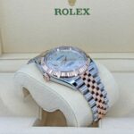 Rolex Datejust 41mm 126331 MOP Diamond Jubilee Steel and Rose Gold Watch - Image 5