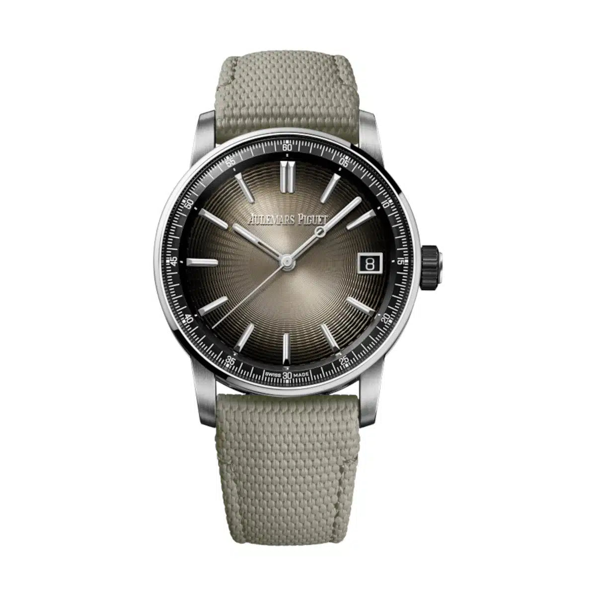 2E1CB6C0-8A30-6E49-54E4-0D5B8C789E90.jpg Audemars Piguet Code 11.59 Selfwinding 41mm Ceramic/Stainless Steel Beige Dial | 15210QT.OO.A064KB.01 - Image 1