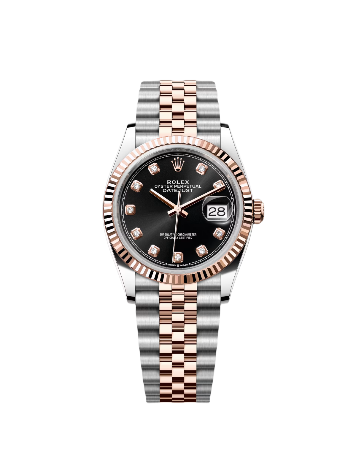 2E1D46CA-19FD-D6B2-7B88-727AE9B601BE.png Rolex Datejust 36mm 126231 Black Dial 36mm Oyster Bracelet - Image 1