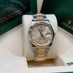 Rolex  Datejust 36mm 126233 Golden Palm Motif Dial Jubilee Bracelet Watch - Image 10