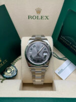 Rolex  Datejust 41mm 126334 Slate Roman Jubilee Stainless Steel Mens Watch - Image 13