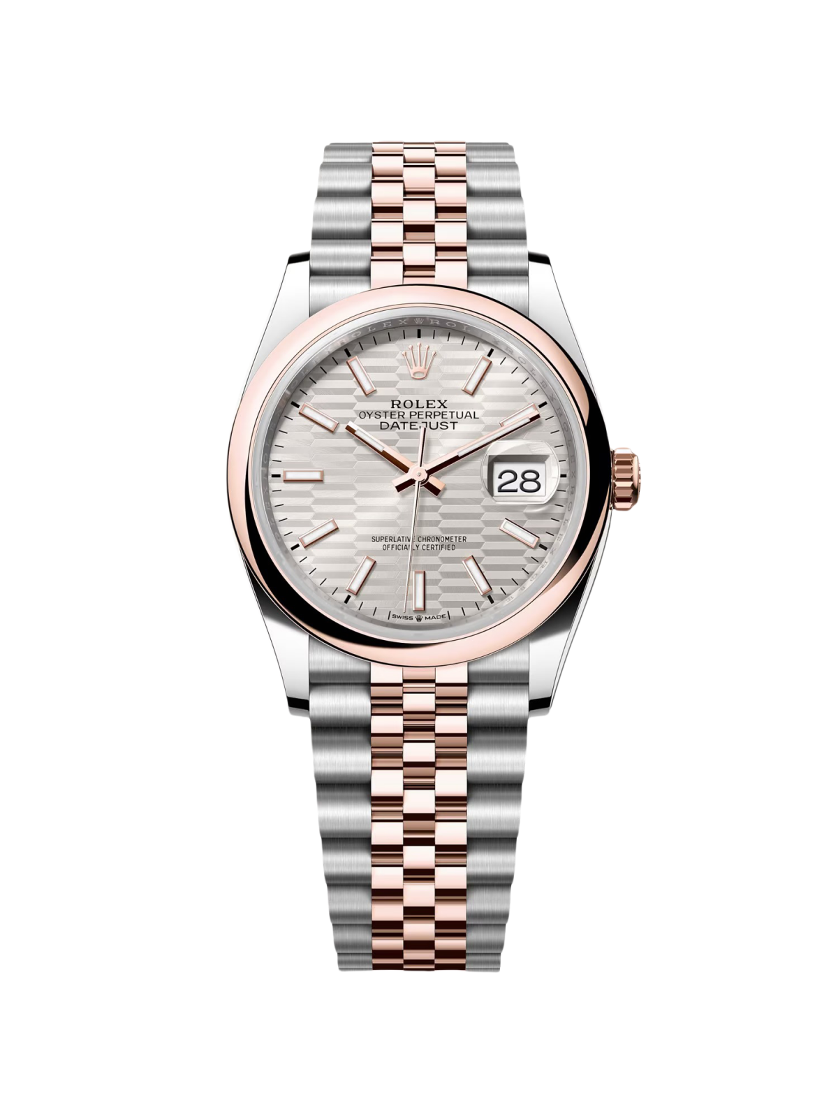 2E9738E9-5ADA-3AE3-C7B0-46DDA852109A.png Rolex Datejust 36mm 126201 Silver Dial Oyster Bracelet Watch - Image 1