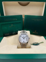 Rolex  Day-Date 40mm 228349RBR-0039 White Dial President Bracelet - Image 9