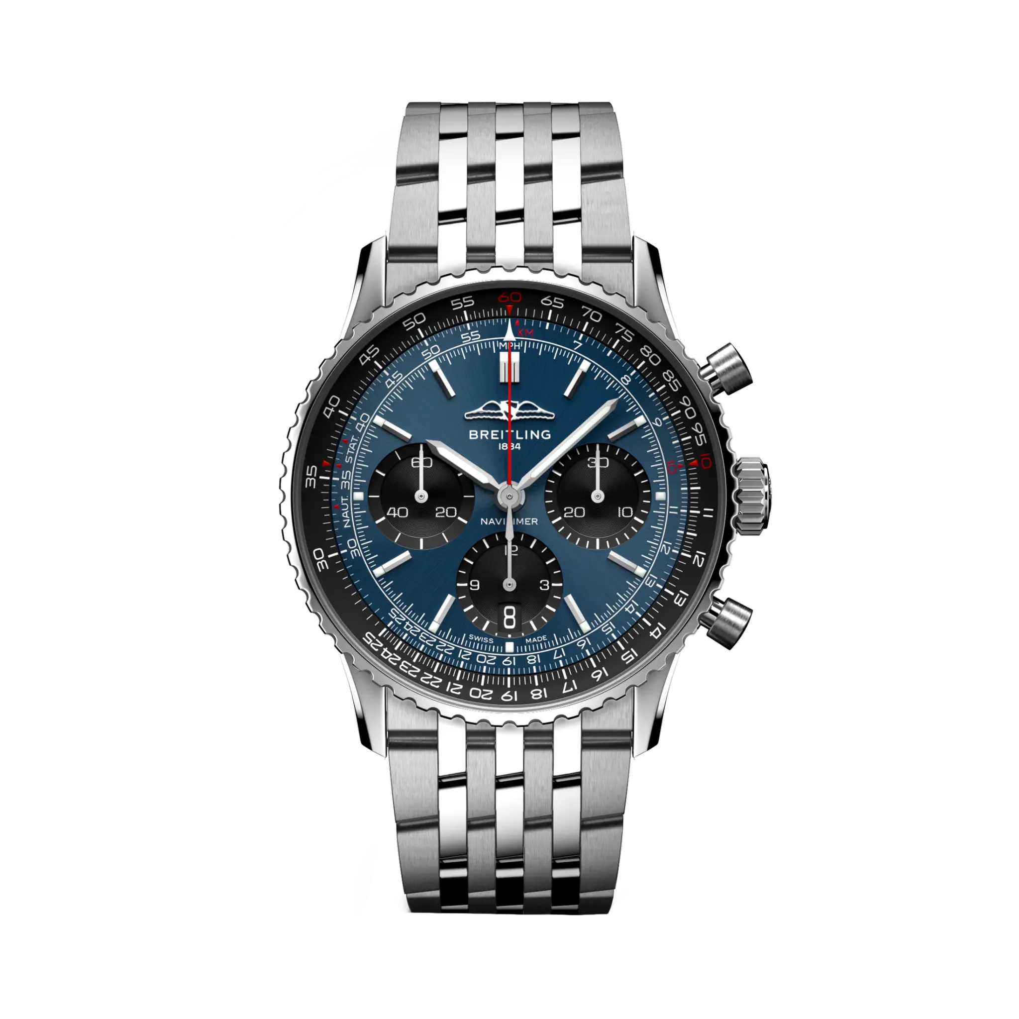 2F4CB4ED-21F2-02AF-CD0C-9BB05012256F.png Breitling Navitimer B01 Chronograph 41mm AB0139241C1A1 - Image 1