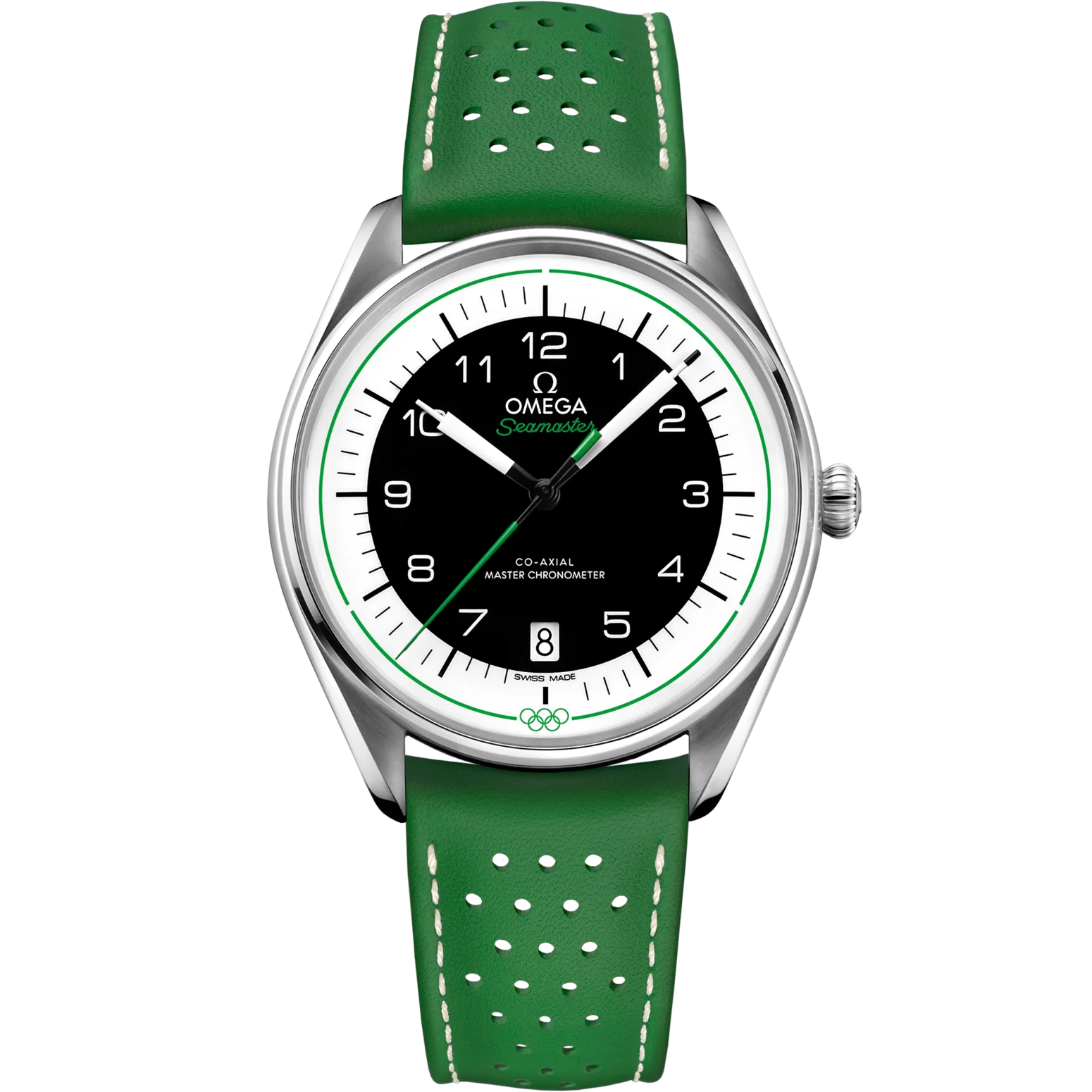 2FBE2E23-7A6B-5CC2-6AA6-6D75FFE2B49B.png Omega Seamaster Olympic Official Timekeeper 39.5mm Black Dial Stainless Steel Strap 522.32.40.20.01.005 - Image 1