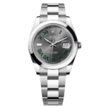 Rolex Datejust 41mm 126300 Slate Roman Oyster Stainless Steel Watch