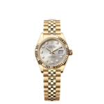 Rolex Lady-Datejust 28mm Silver Diamond Dial