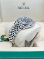 Rolex  Datejust 36mm 126284 Bright Blue Dial Jubilee Bracelet - Image 8