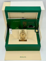 Rolex  Day-Date President 40mm Yellow Gold Champagne Diamond Baguette Dial - 228238 - Image 8