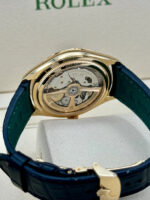 Rolex 1908 Yellow Gold Black Dial Black Alligator Strap - 52508-0002 - Image 7