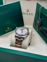 Rolex Datejust 41mm 126331 Sundust Index Oyster Steel and Everose Gold Watch - Image 6