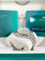 Rolex  Datejust 36mm 126233 MOP Diamond Dial Jubilee Two-Tone Bracelet Watch - Image 9