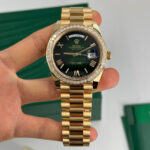 Rolex Day-Date 40mm 228398TBR-0042 Green Ombré Dial President Watch - Image 9