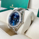 Rolex  Day-Date 40mm 228349RBR-0005 Bright Blue Dial President Bracelet - Image 4