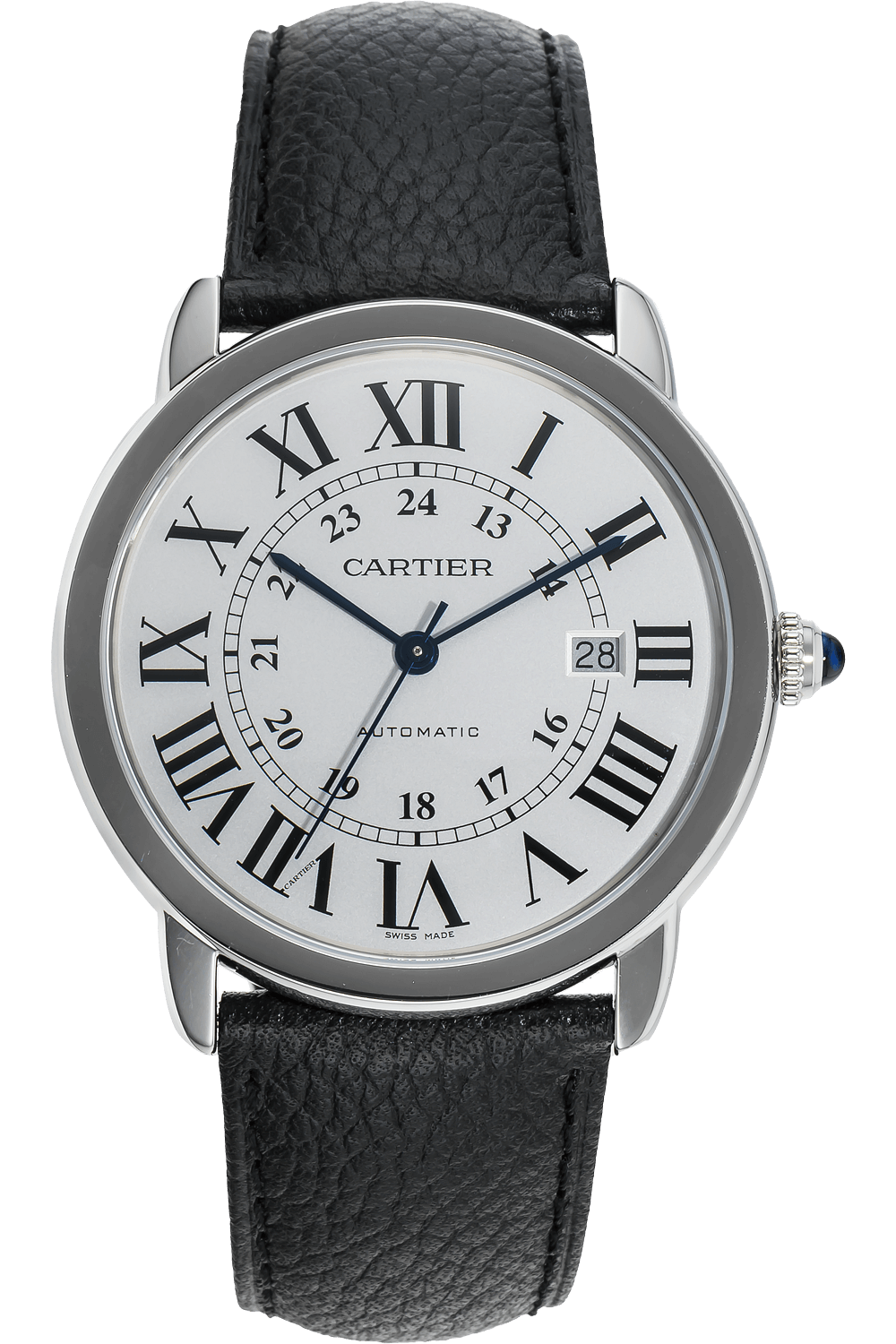 3166D5E5-C055-3917-D409-217DDA556A05.png Cartier RONDE Silver Gray 42mm - Image 1