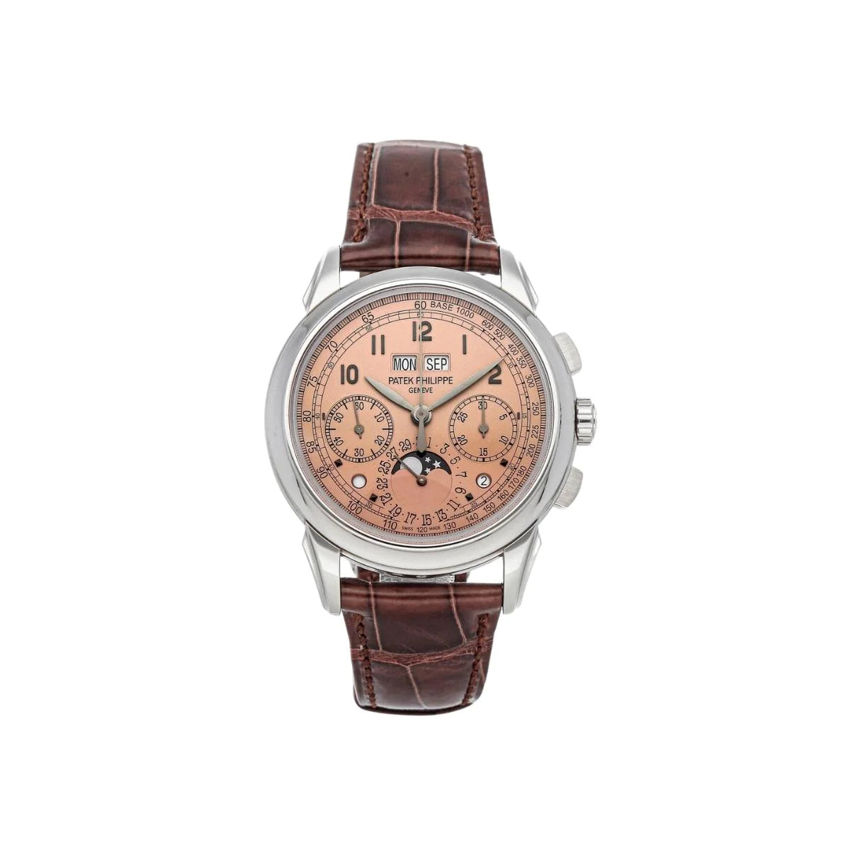 317F9484-852C-71B3-BD12-CFB37854B42F.jpg PATEK PHILIPPE 2019 SKU#0005819 GRAND COMPLICATIONS 5270P-001 SALMON - Image 1