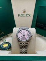 Rolex Datejust m278384RBR-0017/0018 Pink 31mm Dial Oyster Watch - Image 10
