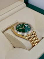 Rolex Day-Date 40mm 228398TBR-0039 Green Dial President Watch - Image 4