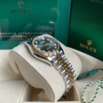 Rolex Datejust m278273-0029/0030 31mm Olive Green Dial Stainless Steel and Yellow Gold Oyster Watch - Image 8