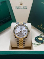 Rolex  Datejust 36mm 126233 Silver Dial Jubilee Bracelet Watch - Image 3