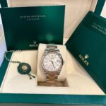 Rolex  Datejust 36mm 126231 Silver Palm Motif Dial Oyster Bracelet - Image 9