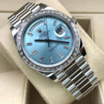 Rolex Day-Date 40mm 228396TBR-0002 Ice Blue Diamonds Dial - Image 2