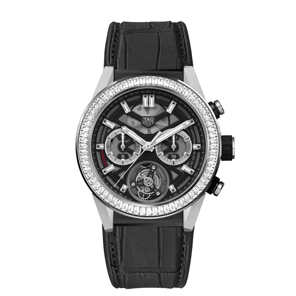33387146-64D3-69FB-6D75-4621BD7756D7.jpg TAG Heuer Carrera Chronograph Tourbillon Automatic 45mm Titanium PVD CAR5A81.FC6377 - Image 1