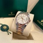 Rolex  Datejust 36mm 126231 Silver Palm Motif Dial Oyster Bracelet - Image 6