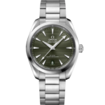 Omega Seamaster Aqua Terra 38mm Green Dial Stainless Steel Bracelet 220.10.38.20.10.003
