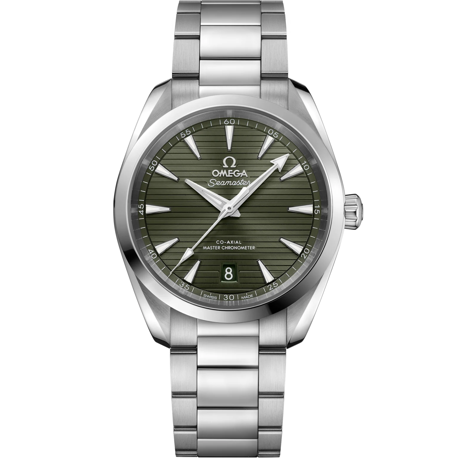 33F7A996-2064-79D5-38E4-B4CB5499AE78.png Omega Seamaster Aqua Terra 38mm Green Dial Stainless Steel Bracelet 220.10.38.20.10.003 - Image 1