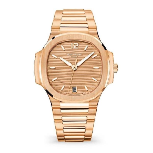 34016EA3-C7A8-D3A0-2E2C-BD29FA1B96DF.jpg Patek Philippe Nautilus Rose Gold 7118-1R-010 with Golden Brown Opaline dial - Image 1