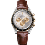Omega Speedmaster Professional Moonwatch Yellow Gold & Steel Silver Dial 42mm 310.23.42.50.02.001