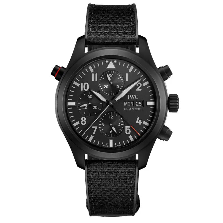 3487B186-842D-D93D-A2D9-38F5D5DDADBD.jpg IWC Pilot's Watch Double Chronograph Top Gun Ceratanium 44mm IW371815 - Image 1