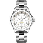 【Free Shipping】【Free Shipping】BREITLINGSuperocean 36mm White Dial Ladies Automatic Bracelet Watch