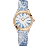 Omega De Ville Mini Trésor 26mm White Dial with Diamonds Moonshine™ 18k Rose Gold Strap 428.57.26.60.04.001