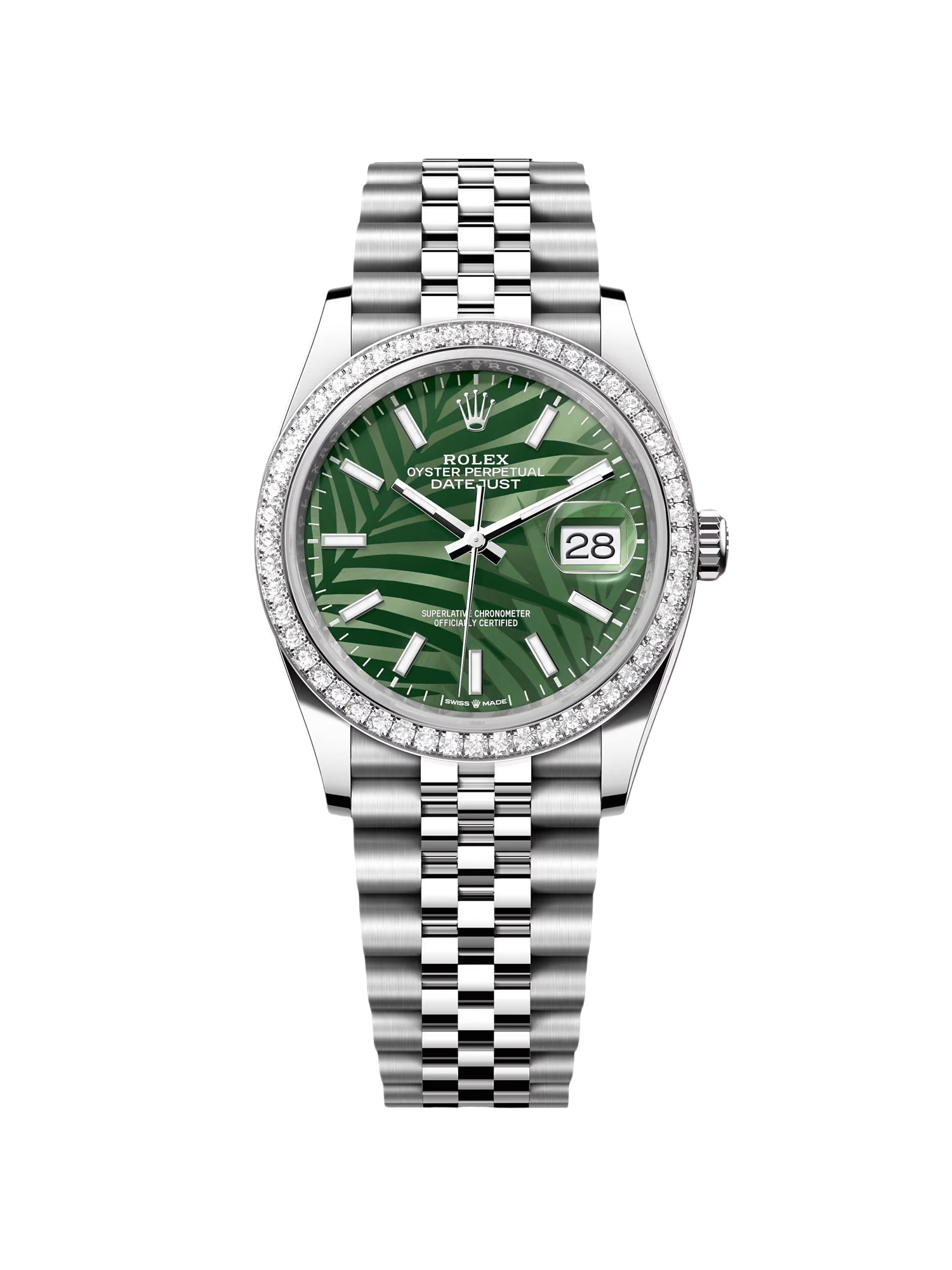 35452B66-91FF-0B24-39EA-D07A88EB9446.png Rolex Datejust 36mm 126284 Olive Green Dial Jubilee Bracelet - Image 1