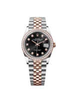 Rolex  Datejust 36mm 126281 Black Dial Jubilee Bracelet