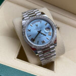 Rolex Day-Date 40mm 228396TBR-0030 Ice Blue Roman Dial - Image 3