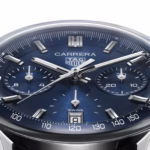 TAG Heuer Carrera Chronograph 39mm Mens Watch Blue CBS2212.FC6535 - Image 3