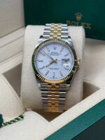 Rolex  Datejust 36mm 126233 White Index Dial Two-Tone Jubilee Bracelet Watch - Image 4